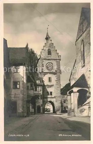 AK / Ansichtskarte ueberlingen Bodensee Stadttor Kat. ueberlingen