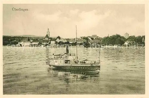 AK / Ansichtskarte ueberlingen Bodensee Faehre Kat. ueberlingen