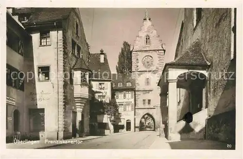 AK / Ansichtskarte ueberlingen Bodensee Franziskanertor  Kat. ueberlingen