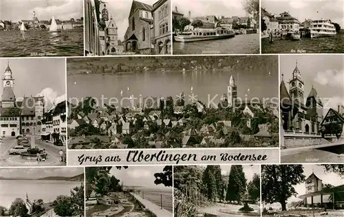 AK / Ansichtskarte ueberlingen Bodensee Hofstatt Hafen Muenster  Kat. ueberlingen