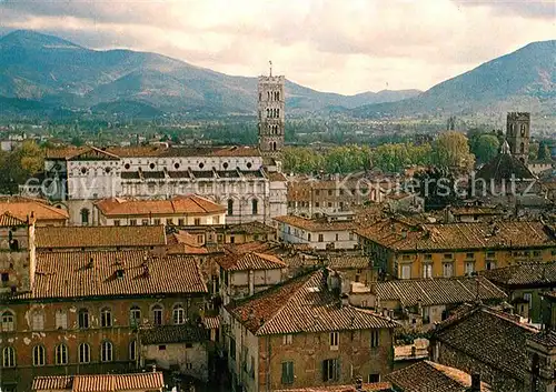 AK / Ansichtskarte Lucca Aussicht vom Guinigi Turm Kat. Lucca