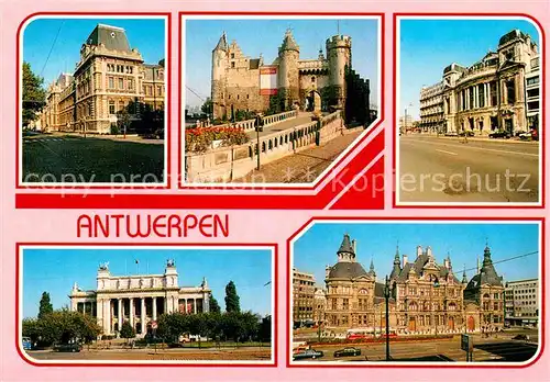 AK / Ansichtskarte Antwerpen Anvers Gebaeude Burg Kat. 
