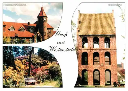 AK / Ansichtskarte Westerstede Ehemalige Bahnhof Glockenturm  Kat. Westerstede