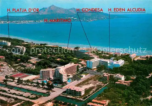 AK / Ansichtskarte Alcudia Mallorca Hotel Platja Dor Maritimo Condesa Eden Alcudia  Kat. Spanien