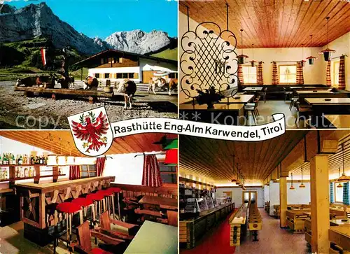 AK / Ansichtskarte Karwendel Rasthuette Eng Alm  Kat. Schwaz