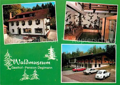 AK / Ansichtskarte Furth Wald Waldmuseum Gasthof Pension Deglmann  Kat. Furth im Wald