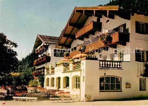 AK / Ansichtskarte Reit Winkl Gasthof Hotel Zur Post  Kat. Reit im Winkl
