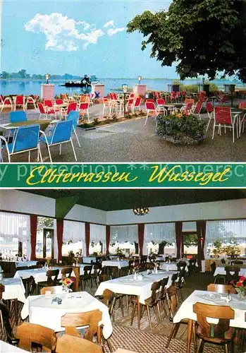 AK / Ansichtskarte Wussegel Restaurant Cafe Elbterrassen  Kat. Hitzacker (Elbe)