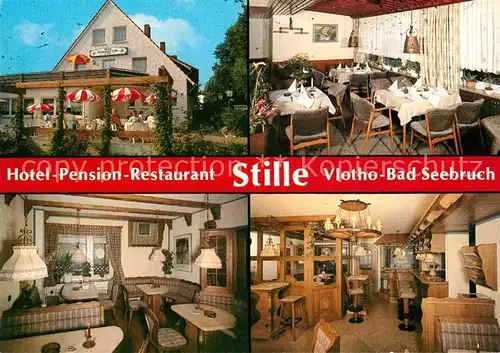 AK / Ansichtskarte Bad Seebruch Hotel Pension Restaurant Stille  Kat. Vlotho
