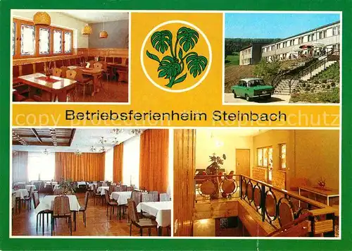 AK / Ansichtskarte Steinbach Annaberg Betriebsferienheim des VEB Energiebau Radebeul 