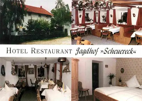 AK / Ansichtskarte Fuerstenzell Hotel Restaurant Jagdhof Scheuereck  Kat. Fuerstenzell