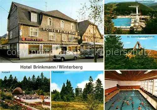 AK / Ansichtskarte Winterberg Hochsauerland Hotel Brinkmann Kat. Winterberg