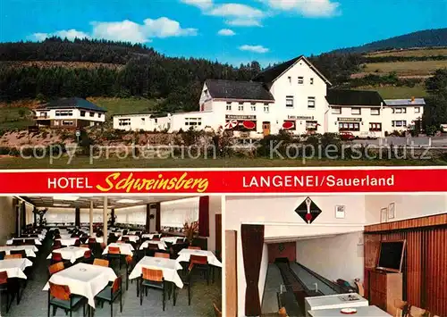 AK / Ansichtskarte Langenei Hotel Schweinsberg Kat. Lennestadt