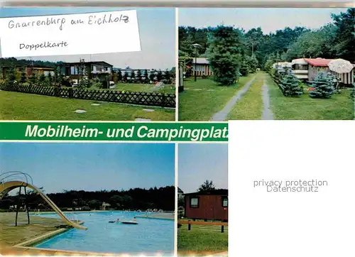 AK / Ansichtskarte Gnarrenburg Mobilheim Campingplatz Kat. Gnarrenburg