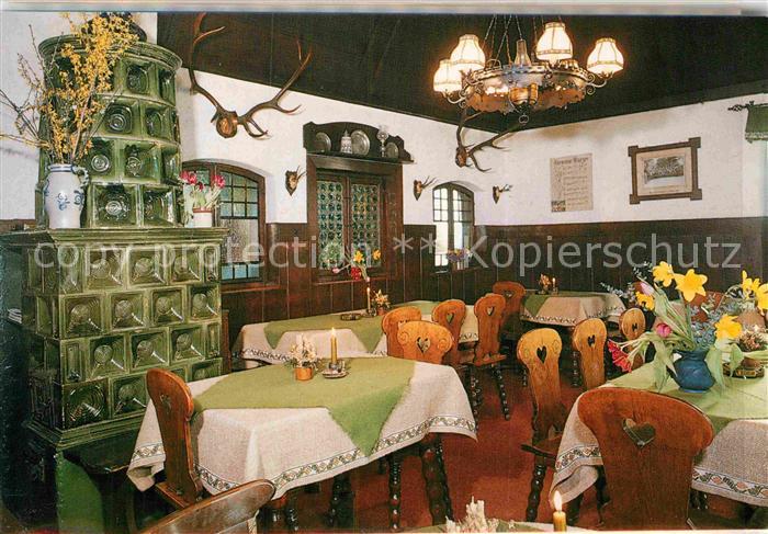 AK / Ansichtskarte Lichtenberg Oberfranken Restaurant Harmonie Kat ...