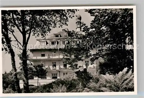 AK / Ansichtskarte Baden Baden Sanatorium Buehlerhoehe Kat. Baden Baden