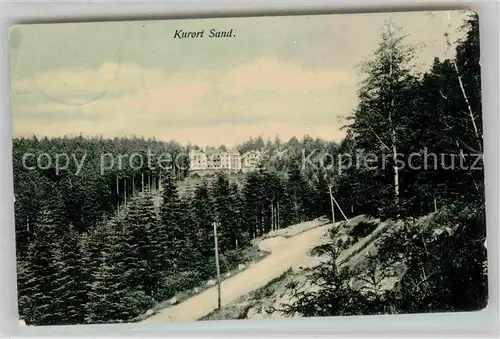 AK / Ansichtskarte Sand Buehl Kurhaus Sand Kat. Buehl