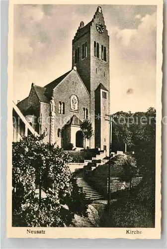 AK / Ansichtskarte Neusatz Buehl Kirche Kat. Buehl