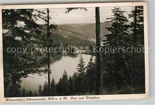 AK / Ansichtskarte Mummelsee Panorama Kat. Seebach