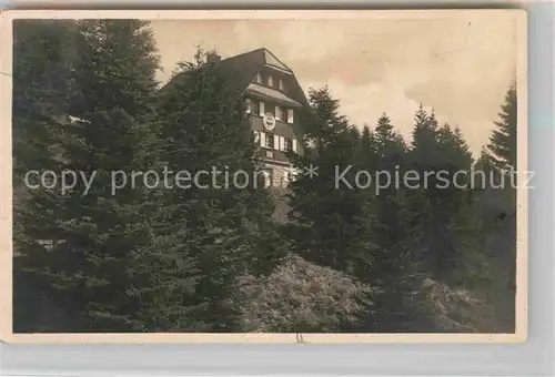 AK / Ansichtskarte Buehlertal Naturfreundehaus Badener Hoehe Kat. Buehlertal