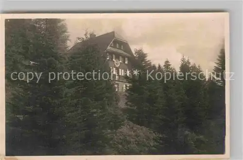 AK / Ansichtskarte Buehl Baden Naturfreundehaus Badener Hoehe Kat. Buehl