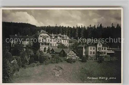 AK / Ansichtskarte Buehl Baden Kurhaus Plaettig Kat. Buehl