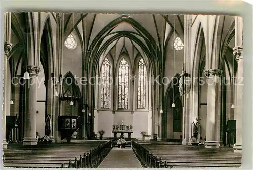 AK / Ansichtskarte Buehl Baden Kath Kirche Inneres Kat. Buehl