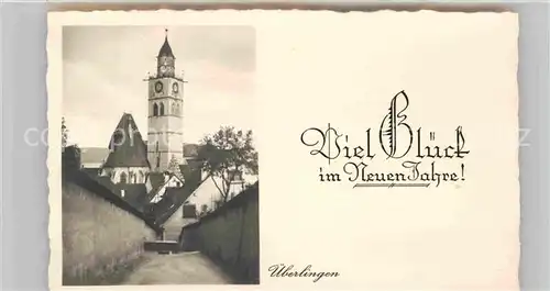 AK / Ansichtskarte ueberlingen Bodensee Kirche Kat. ueberlingen