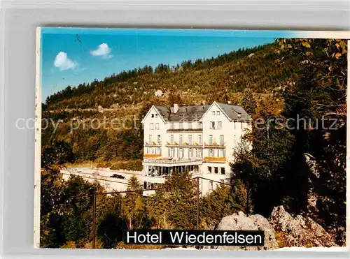 AK / Ansichtskarte Buehlertal Hotel Wiedenfelsen Kat. Buehlertal