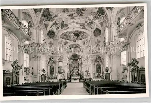 AK / Ansichtskarte Birnau Bodensee Wallfahrtskirche Cistercienserkloster Kat. Uhldingen Muehlhofen
