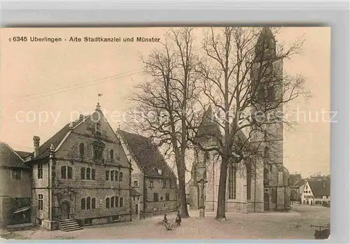 AK / Ansichtskarte ueberlingen Bodensee Alte Stadtkanzlei Muenster Kat. ueberlingen