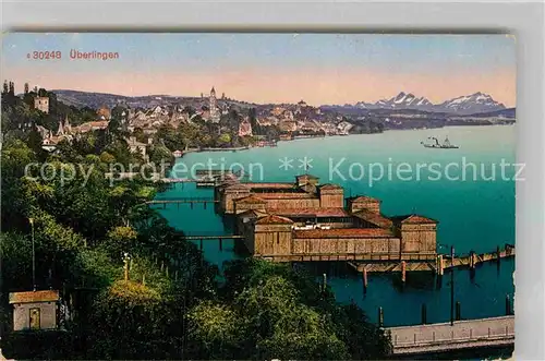 AK / Ansichtskarte ueberlingen Bodensee Panorama Kat. ueberlingen