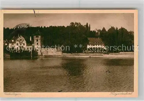 AK / Ansichtskarte ueberlingen Bodensee Kurgartenhotel Kat. ueberlingen