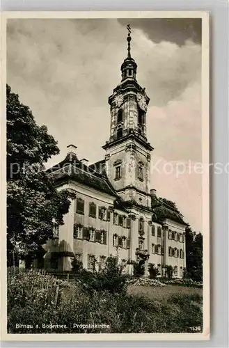 AK / Ansichtskarte Birnau Bodensee Propsteikirche Kat. Uhldingen Muehlhofen