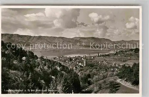 AK / Ansichtskarte Ludwigshafen Bodensee Panorama Bodman Kat. Bodman Ludwigshafen