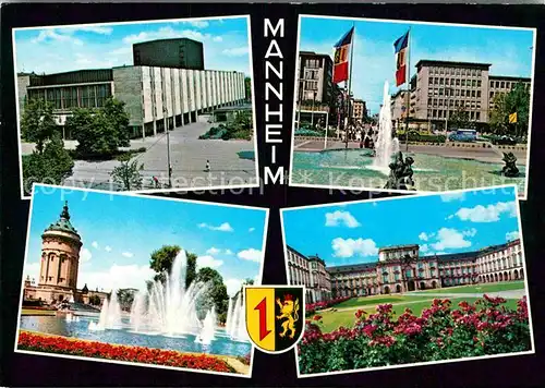 AK / Ansichtskarte Mannheim  Kat. Mannheim