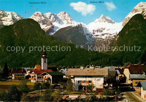 AK / Ansichtskarte Lofer Kirchenpartie im Salzburger Land Kat. Lofer