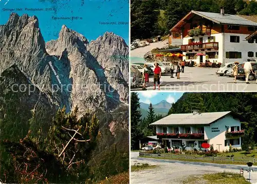 AK / Ansichtskarte Wilder Kaiser Griesner Alm Pension Dornauer  Kat. Wildermieming