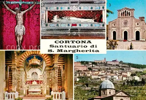AK / Ansichtskarte Cortona Santuario di San Margherita Kat. Arezzo