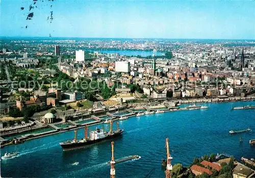 AK / Ansichtskarte Hamburg Elbe Panorama Kat. Hamburg