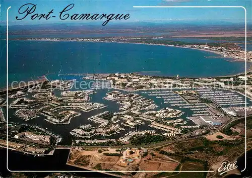AK / Ansichtskarte Port Camargue Fliegeraufnahme Kat. Le Grau du Roi