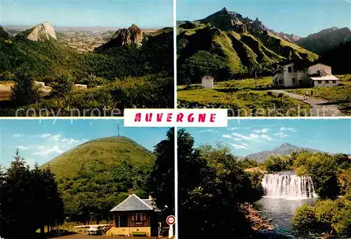 AK / Ansichtskarte Auvergne Region Wasserfall Panorama  Kat. Clermont Ferrand