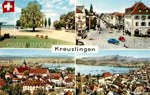 AK / Ansichtskarte Kreuzlingen Bodensee Teilansichten Konstanz
