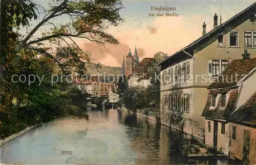 AK / Ansichtskarte Esslingen Neckar An der Maille Kat. Esslingen am Neckar