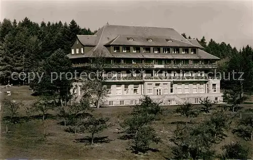 AK / Ansichtskarte Rodt Lossburg Sanatorium Hohenrodt Kat. Lossburg