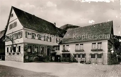 AK / Ansichtskarte Calmbach Enz Hotel zur Sonne Kat. Bad Wildbad