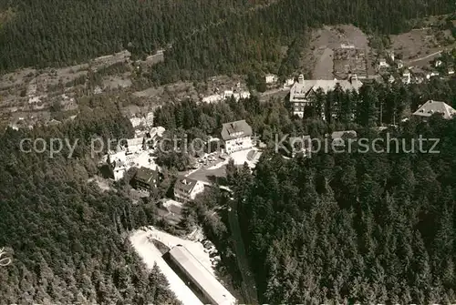 AK / Ansichtskarte Wildbad Schwarzwald Fliegeraufnahme Kat. Bad Wildbad