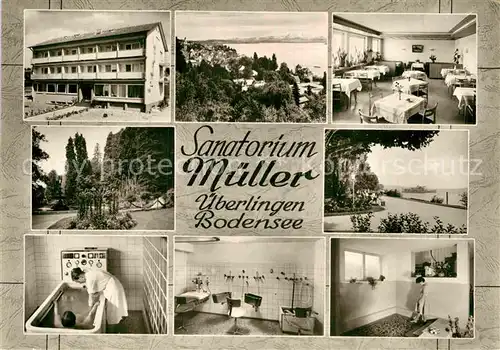 AK / Ansichtskarte ueberlingen Bodensee Sanatorium Mueller Kat. ueberlingen