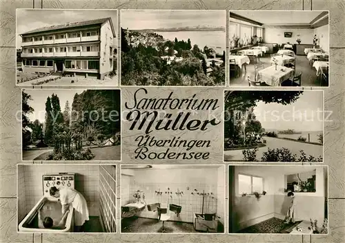 AK / Ansichtskarte ueberlingen Bodensee Sanatorium Mueller Kat. ueberlingen