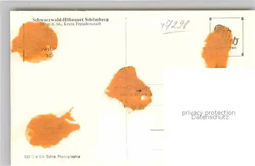 AK / Ansichtskarte Schoemberg Freudenstadt Fliegeraufnahme Kat. Seewald